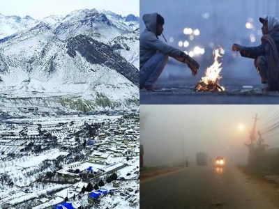 मनाङमा वर्षासँगै हिमपात, काठमाडौंमा चिसो, तराईमा हुस्सु